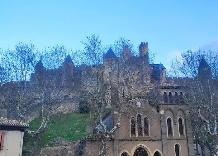 Le Bokeh - Face A La Cite Medievale Apartment